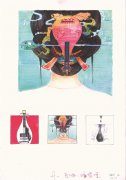 北京画室设计色彩女头背影范画赏