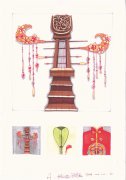 北京画室设计色彩乐器范画赏析